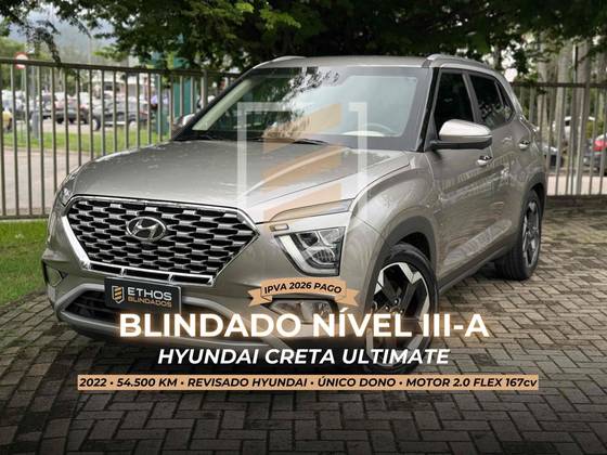 HYUNDAI CRETA 2.0 FLEX ULTIMATE AUTOMÁTICO